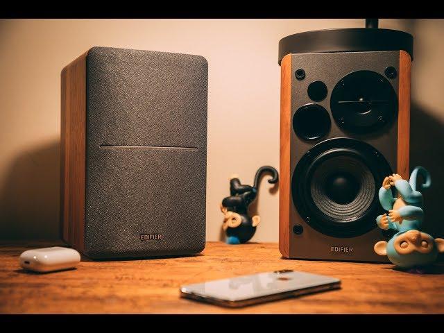 The BEST Bookshelf Speakers under $100!!  (EDIFIER R1280T)