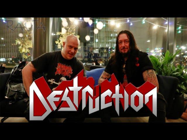 Destruction interview - the German thrash metal legends are here for a talk! SCHMIER, bitte!