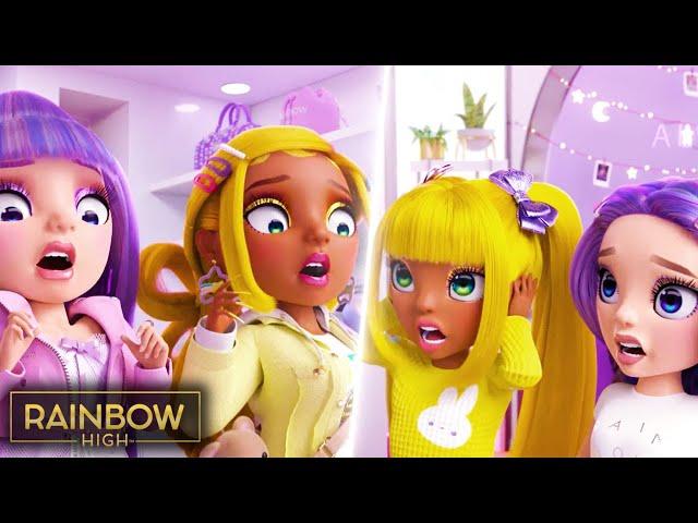 Sunny & Violet Jump Back to Junior High! ⏰ | Rainbow High Clip