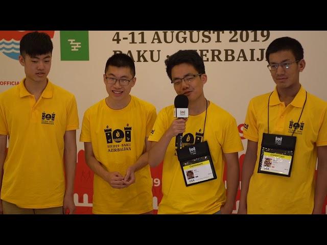 IOI 2019: Team interview - United States of America