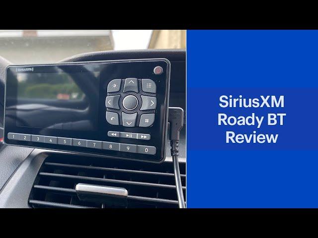 SiriusXM Roady BT Car Satellite Radio Review