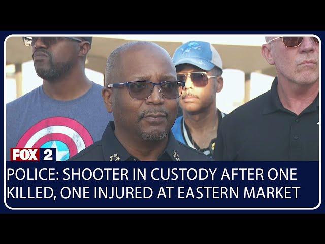 One dead, second injured in shooting at Eastern Market