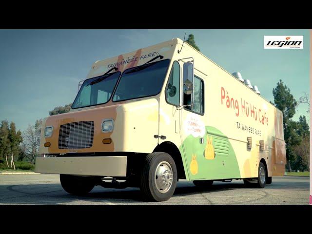 Pang Hu Hu Cafe Custom Food Truck by Legion Food Trucks | High End Food Truck Builder in Los Angeles