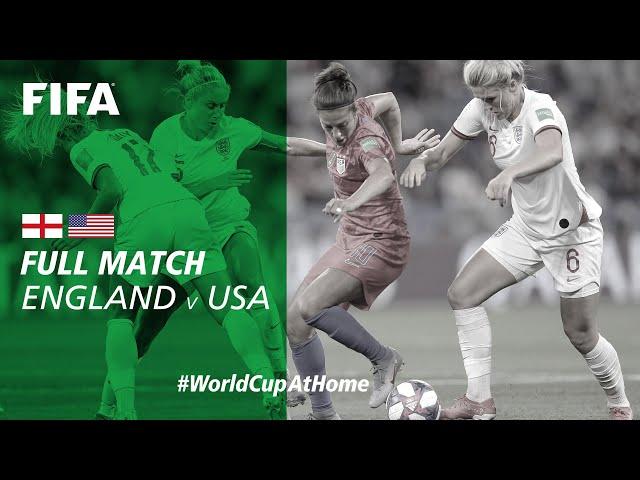 England v USA | 2019 FIFA Women's World Cup | Full Match