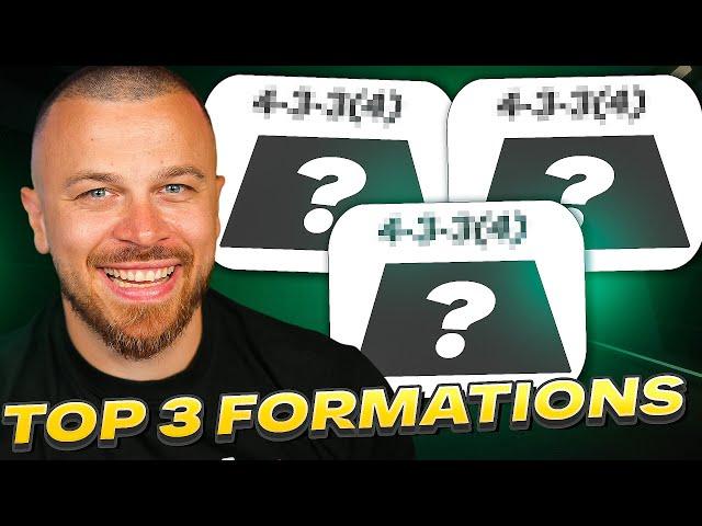 TOP 3 Best & Most Effective Formations + Team Tactics, Player Roles in EA FC 25 (TUTORIAL)