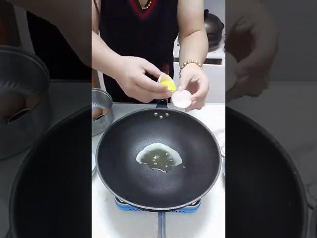 Egg fry unique idea at Home #short