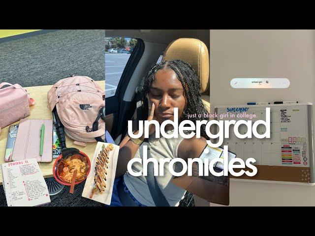 UNDERGRAD CHRONICLES 𐙚 productive days in the life of a black college girl | fdoc + college vlog