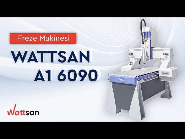 Wattsan A1 6090 CNC Freze Makinesi / Ahşap Kesimi