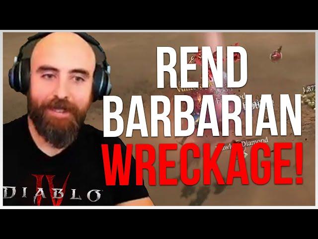 Diablo IV: Rend Barbarian PvP Wreckage to Hatred's Chosen (Epic Session!)