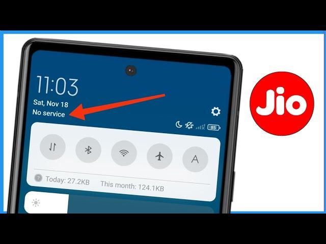 Jio Sim Card Showing No Service | Jio Sim No Service Problem