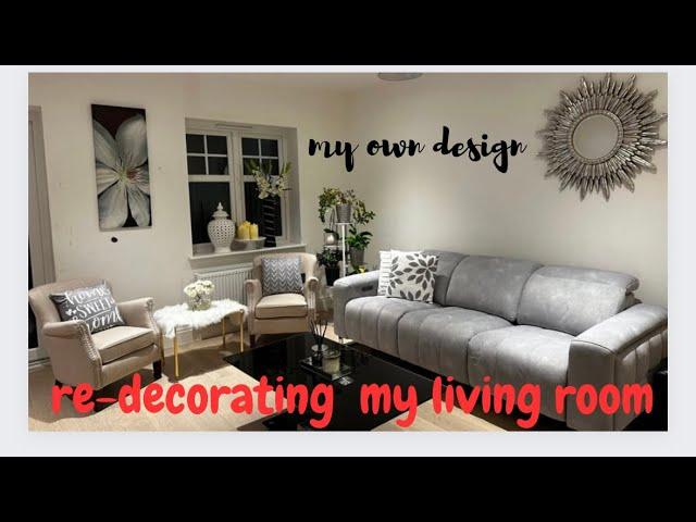 Re-decorating my living room /my own design