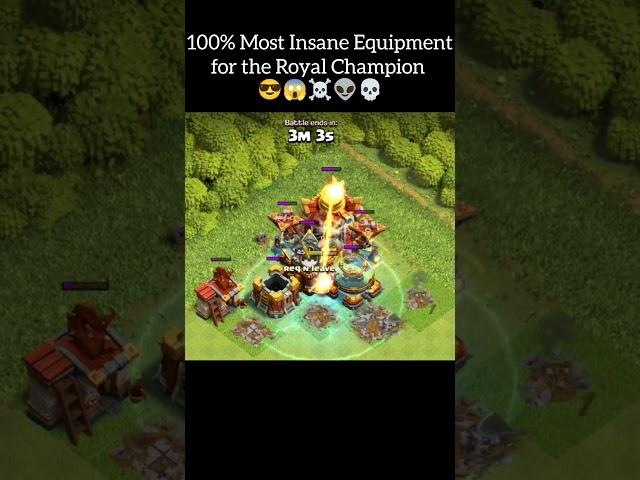 The Electro Boots  | Most Insane Equipment Ever  (Clash Of Clans) #shorts