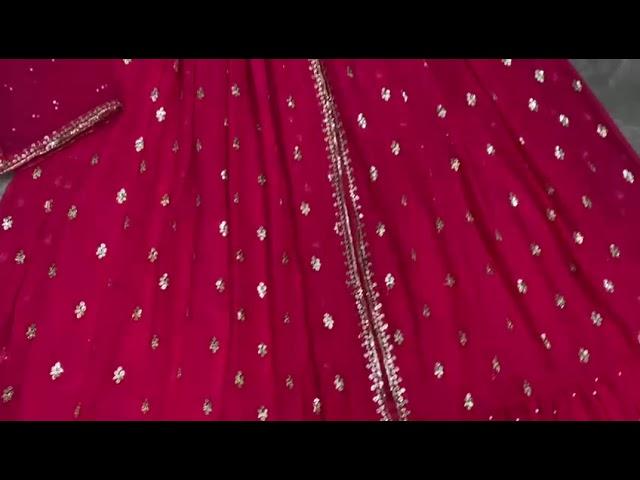 Designer Magenta Color With Heavy Embroidery Work Anarkali Suit