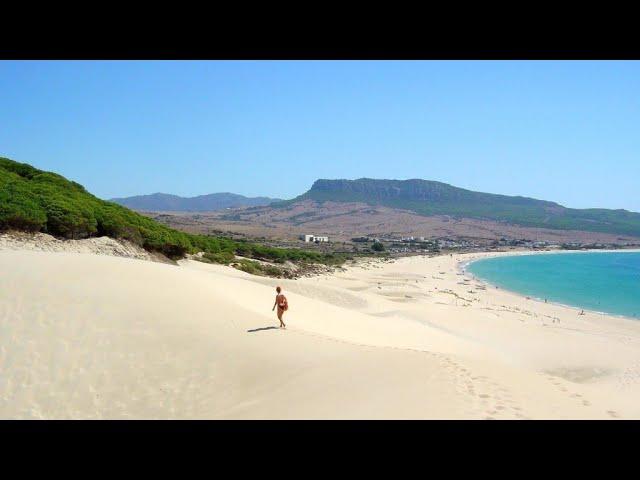 beautiful tarifa beach spain, December 2022