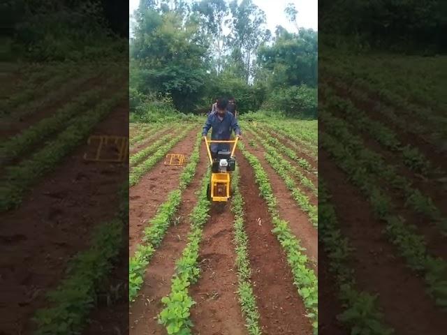 80 CC hand tractor weeder,  designed by Urvi Agrotech,  Pune