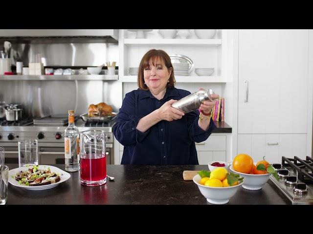 Ina Garten | Cranberry Martini Recipe