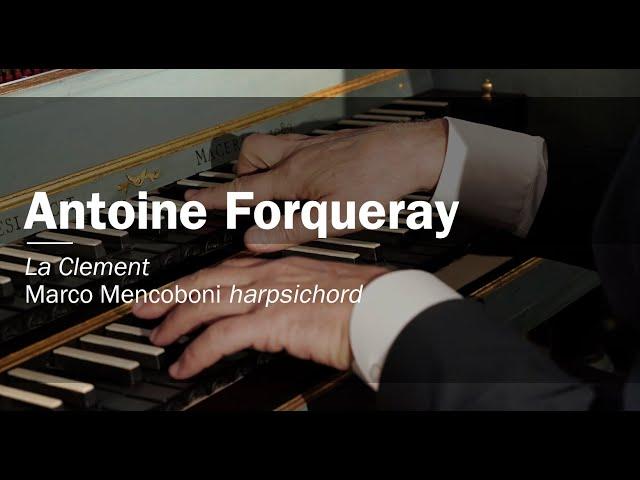 Antonie Forqueray La Clement Marco Mencoboni harpsichord