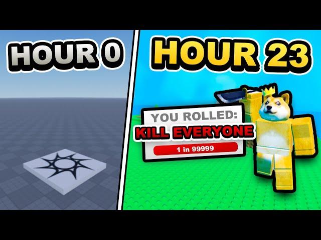 I made a VIRAL Roblox RNG game in 24 hours