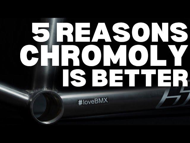 5 Reason’s why Chromoly is BETTER for your BMX Bike!