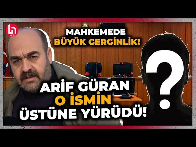 Narin Güran duruşmasında mahkeme salonu karıştı! Narin'in babası Arif Güran kimin üstüne yürüdü?