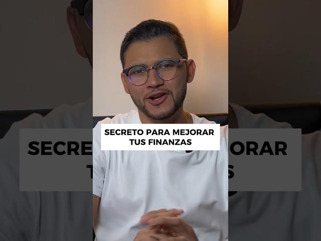 Secreto para mejorar tus finanzas #finanzas #finanzaspersonales #dinero #wayocastellanos