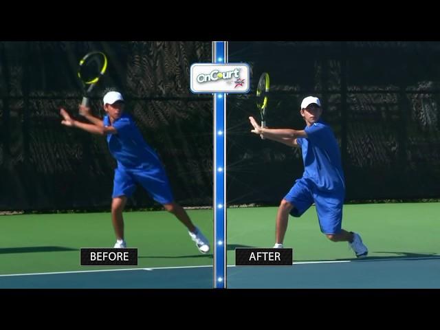 On Court with USPTA: Improved Forehand Technique with Rick Macci