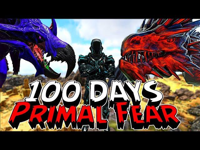 100 DAYS To Beat ARK Primal Fear!