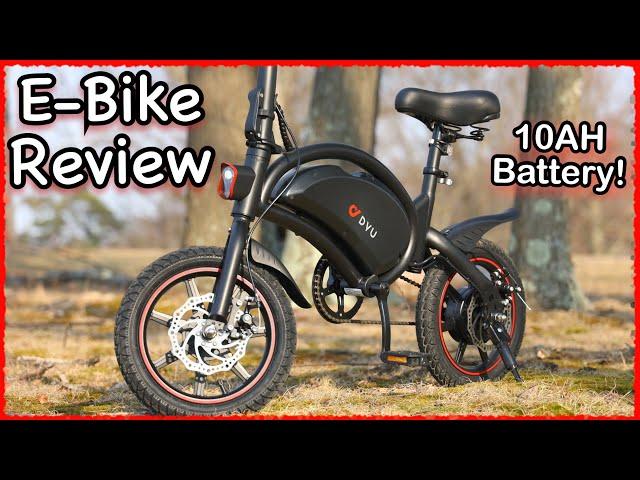 DYU D3f E-Bike Review ~ Another Small Ebike with a 10Ah Battery!