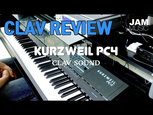 커즈와일 신디사이저 PC4 클라비넷 리뷰 KURZWEIL PC4 Review Clavinet Sound