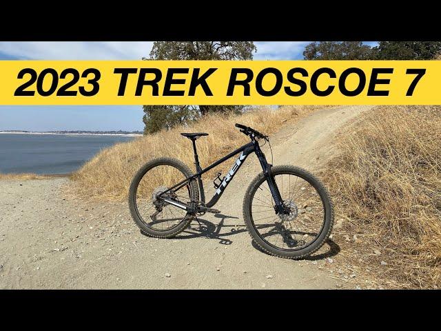 1ST TRAIL RIDE ON THE 2023 ROSCOE 7!!!