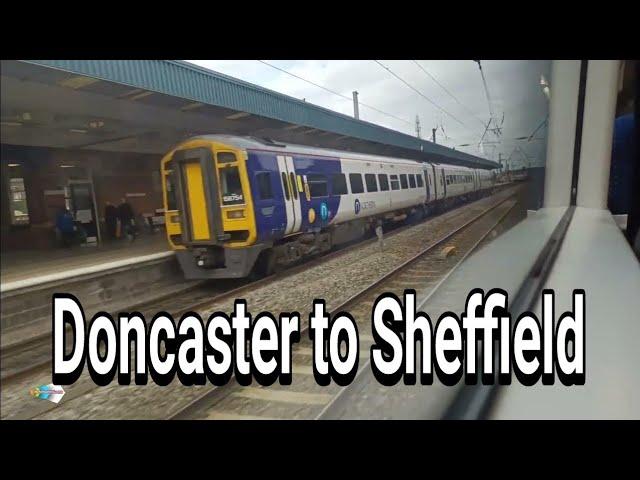 A train ride from Doncaster to Sheffield