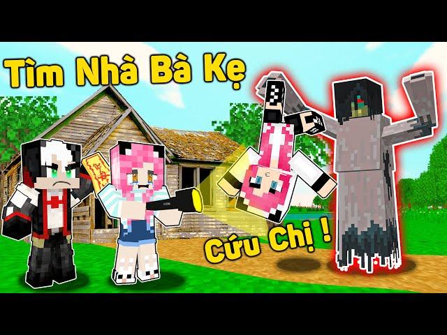 MỀU THỬ THÁCH 24 GIỜ ĐỘT NHẬP VÀO NHÀ BÀ KẸ TRONG MINECRAFT*REDHOOD KHÁM PHÁ NGÔI NHÀ MA QUÁI MCPE