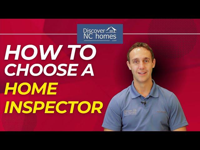 How to choose a home inspector