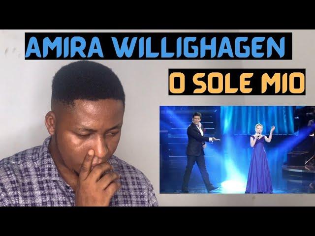 Amira Willighagen & Patrizio Buanne - O Sole Mio | Reaction