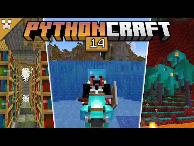 LET'S EXPLORE! | Pythoncraft (Minecraft Survival Let's Play) | Episode 14