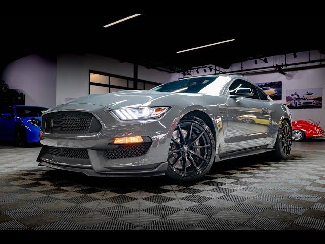 2018 Ford Shelby Mustang GT350! Only 23K miles! Ultra Rare Lead Foot Gray! 6 Speed Manual! 526 HP!