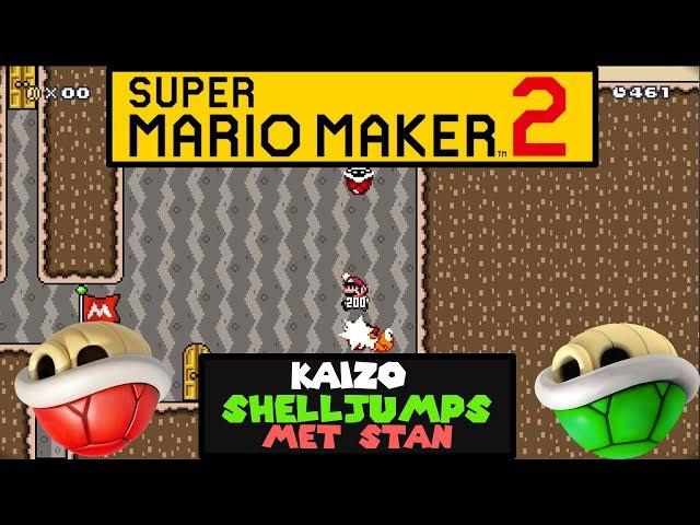 KAIZO SHELLJUMPS PROBEREN  - [Mario Maker 2] met Stan