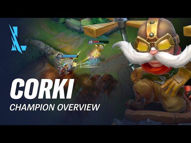 Corki Champion Overview | Gameplay - League of Legends: Wild Rift