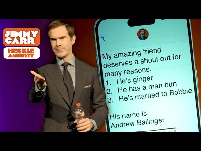 30 Minutes of Jimmy Reacting to Audience Texts | Jimmy Carr