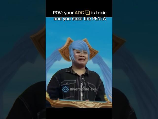 like if you hate toxic adc #leagueoflegends #lolmemes #leaguememes