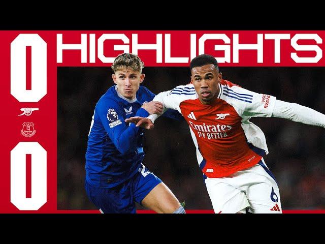 HIGHLIGHTS | Arsenal vs Everton (0-0) | Premier League