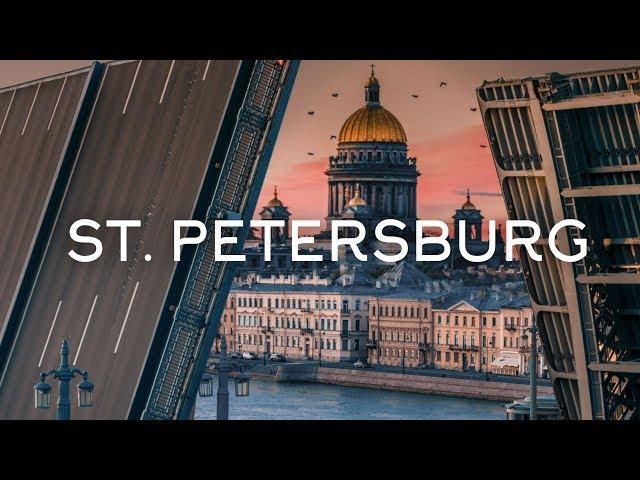 The city of white nights - Saint Petersburg drone video Timelab.pro