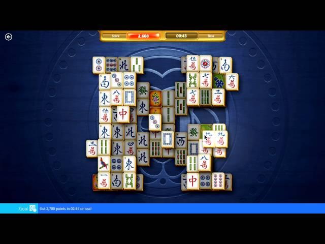 Microsoft Mahjong Daily Challenges Windows 8 gameplay