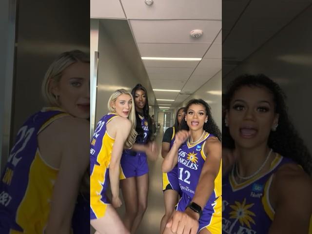 Los Angeles Sparks players are taking over TikTok