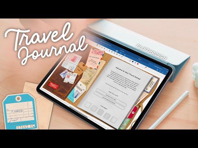 A Flip-Through of the Travel Digital Journal