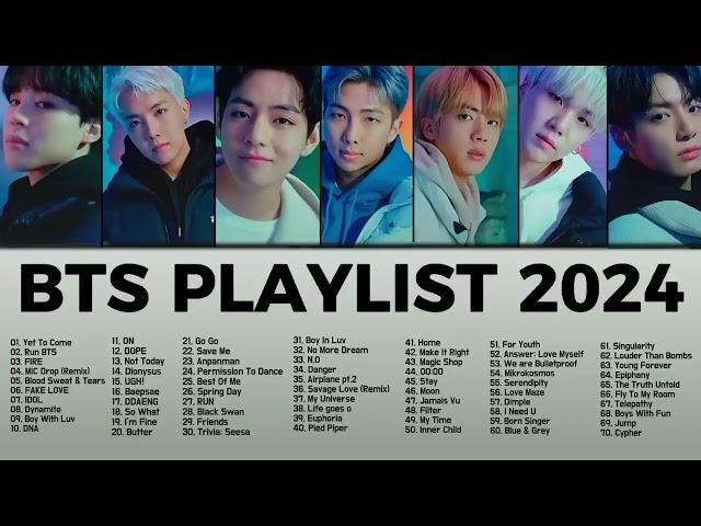 BTS PLAYLIST 2024 방탄소년단 재생목록