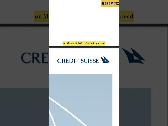 Credit Suisse in Trouble !