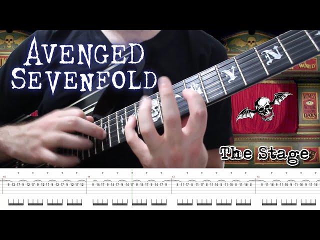 Avenged Sevenfold - The Stage (Guitar Solos Cover + TABS)