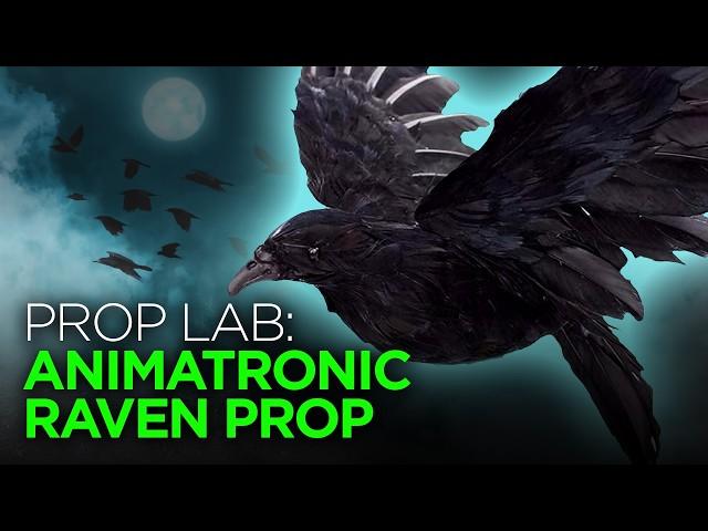 Simple DIY Halloween Raven Animatronic