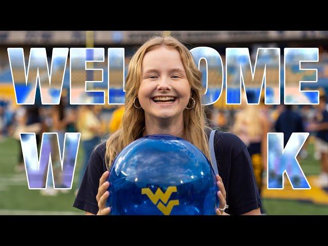 What your first week at WVU is like!! 